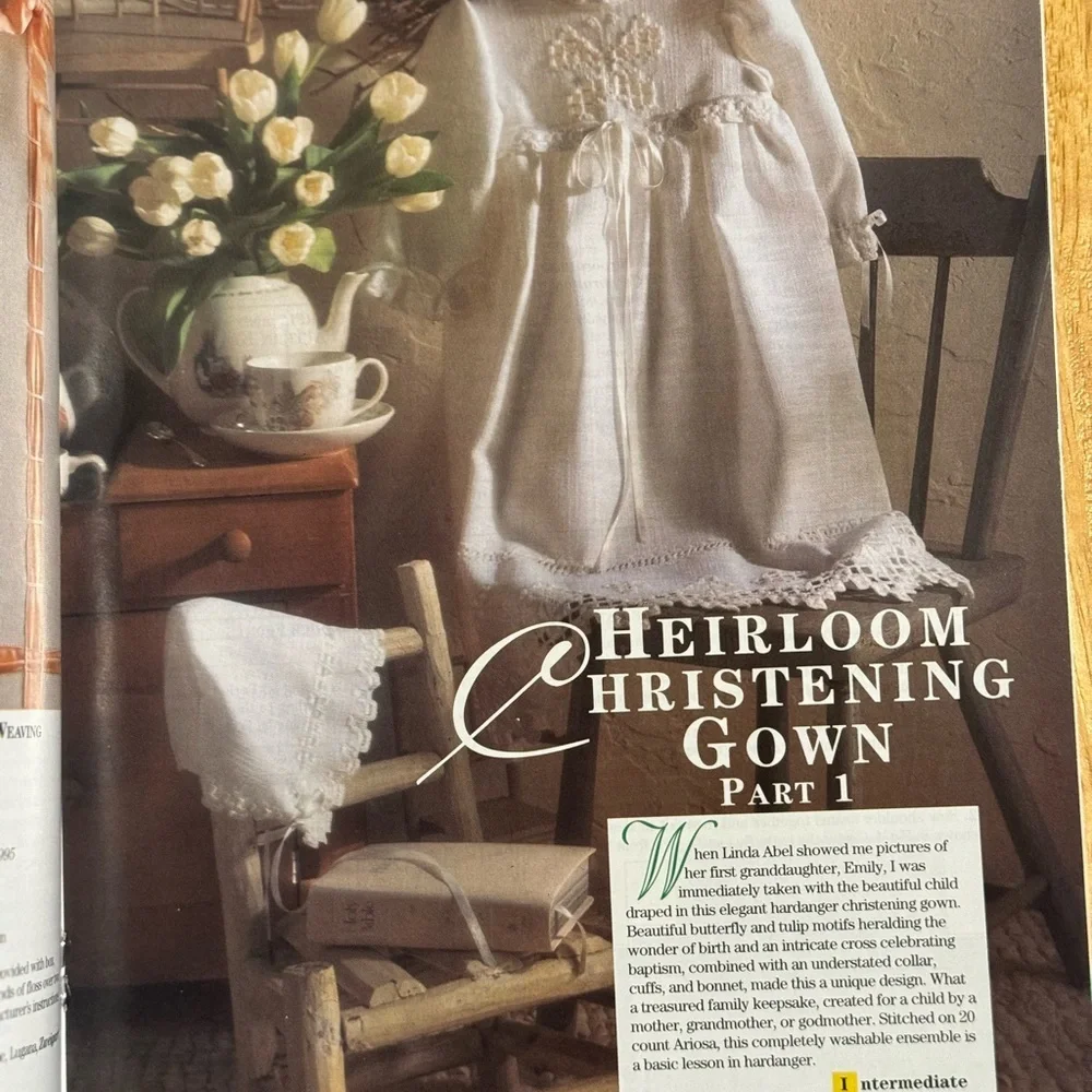 Cross‎ Stitch Sampler Magazine April 1995